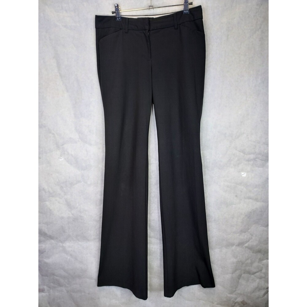 Body by Victorias Secret The Christie Fit Trousers Women 4 Tall Black Dress Pant